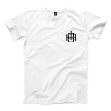 自由 - 小- 白 - 中性版T恤