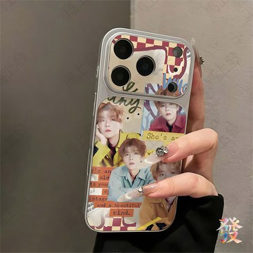台灣現貨🚀 手機殼 小羊皮 鹿晗四巡 適用蘋果17Air 16 15 14 13 12 Pro Max Plus防摔皮質