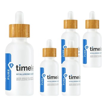 timeless SKIN CARE 高保濕玻尿酸精華液  30ml  5瓶