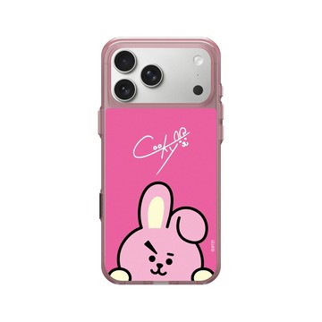 iPhone 17 Pro Max Clear (相機按鈕) 晶醺玫 - BT21 - COOKY