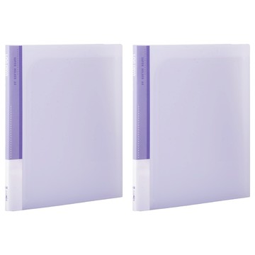 lc-006 pe pp 果凍色系6入文件夾 紫/ 個  2入