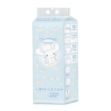 Sanrio 三麗鷗 抽取式柔感面紙 大耳狗 好朋友花圈  1包