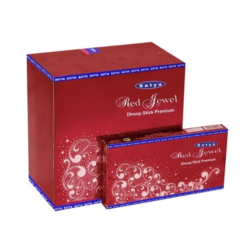 [綺異館] 印度香 柱香 賽巴巴 紅寶石 趨除負能量 Satya red jewel 另售印度皂