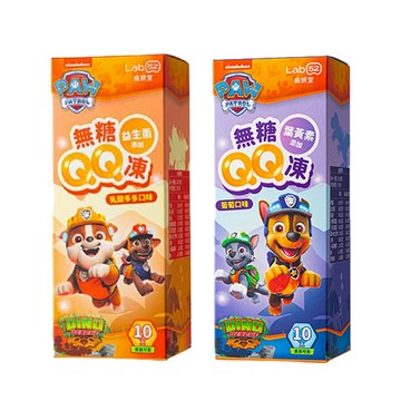 汪汪隊立大功齒妍堂無糖QQ凍200g-兩款任選
