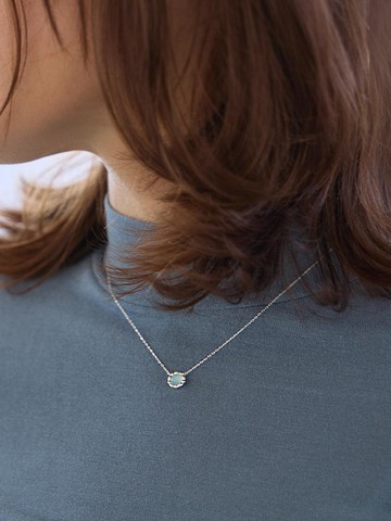 Sterling Silver 925 New Age Pastel Necklace