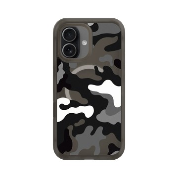 iPhone 17 AirX 本質黑 - Camouflage / 迷彩 - M1929北極迷彩