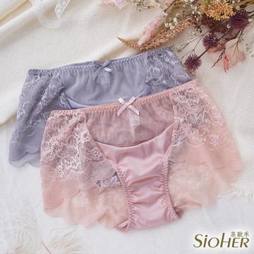 迷霧森林性感蕾絲中腰內褲 M-3XL｜SiOHER熹歐禾