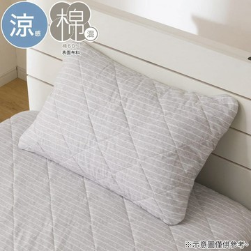涼感全包式枕頭保潔套 HINYARI COTTON GY S2620 NITORI宜得利家居
