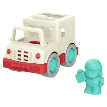 WONDER WHEELS 捲袖子救護車  1個  多色