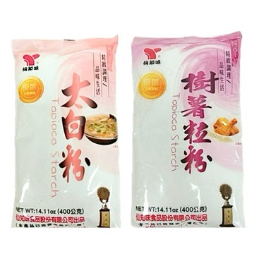 (低消$150出貨) 仙知味 太白粉 / 樹薯粒粉 400g