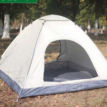 包郵 速開帳篷戶外2-3人拋開露營防雨防曬野營情侶帳篷便攜