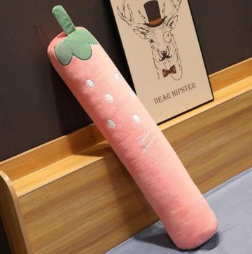 【家寵LOVEHOME】 LOVEHOME 北歐草莓睡覺抱枕長抱枕 - 120cm