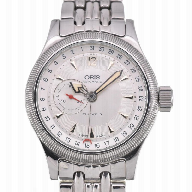 ORIS オリス ビッグクラウン Ref.7463C 裏スケ グリーン 自動巻き ...