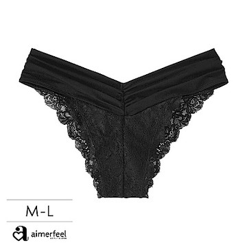 aimerfeel Ladylike半包臀內褲-1103222-BL