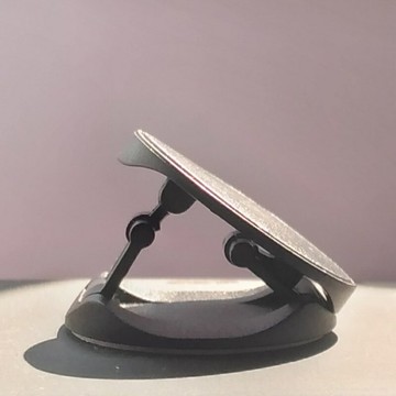 可堆疊支架塑料升降斜擺粘中控臺單個仰角35度要不干膠貼贈魔力貼