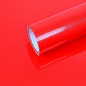 WA Wall Art 防水自黏壁紙 純色仿珠光銀粉烤漆  60 x 300cm  晶艷紅  1捲