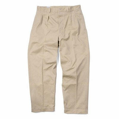 【D.Ace】フランス軍1950～60年M-52ヴィンテージツータックチノ 新品 フランス軍 1950～60年代 M-52 ヴィンテージ ツータック
