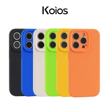 【Wakcas】iPhone｜Color 純色矽膠手機殼 16 15 14 13 Pro Max 保護殼 防撞殼