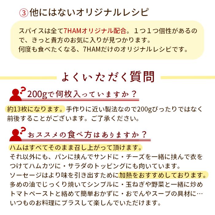 ピスタチオ入り スパイシー な 牛肉 の スペシャルハム 200g