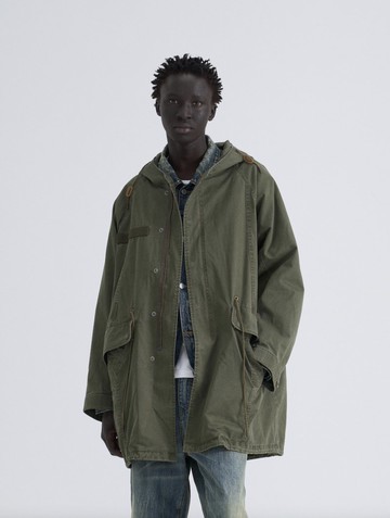 澄礪 / 工裝連帽風衣外套 / M65 / M51