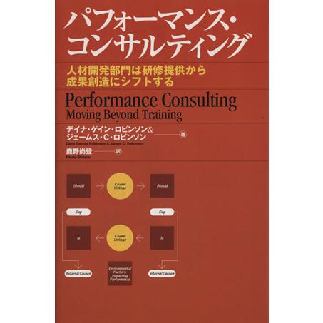 パフォーマンス・コンサルティング　人材開発部門は研修提供から／デイナ・ゲイン・ロビンソン(著者),ジェームス・Ｃ．ロビンソン(著者)