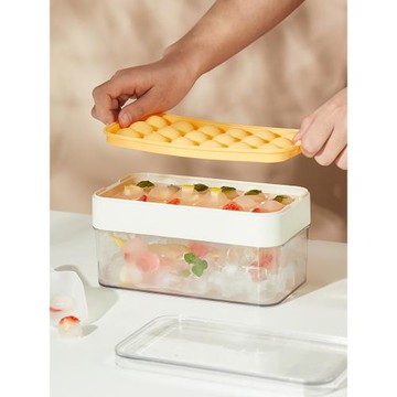 IMhouse冰格模具雙層冰球冰塊家用冰箱制冰盒創意帶蓋凍冰塊神器