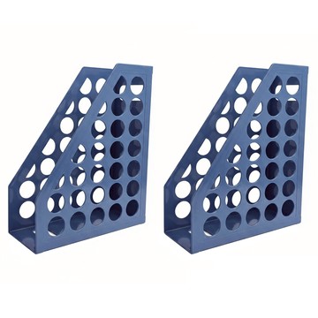 生活King 歌德雜誌架 公文架 文件架  藍色  2個