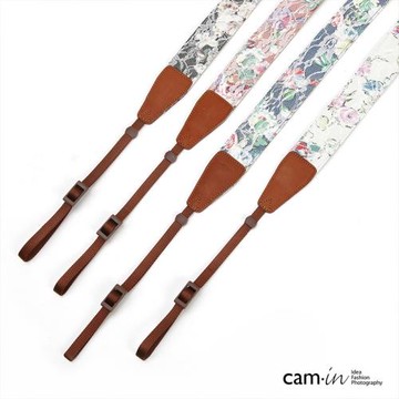 cam-in 相機背帶數碼掛脖復古文藝掛繩微單可調單反斜挎數碼肩帶