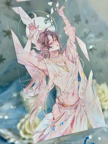 夠神一夢1  PET 紙膠帶 貝殼光 10米卷