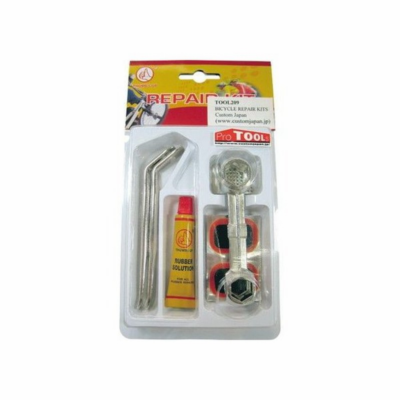 日本モーターパーツ 自転車パンク修理キット Tool9 通販 Lineポイント最大0 5 Get Lineショッピング