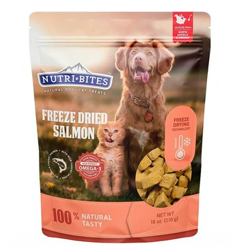 [COSCO代購6] C1805224 Nutri-Bites 寵物鮭魚凍乾 510公克
