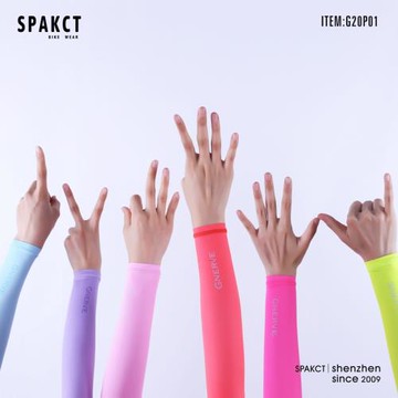SPAKCT思帕客冰袖男士防曬袖套女防紫外線冰絲戶外騎行護臂夏季