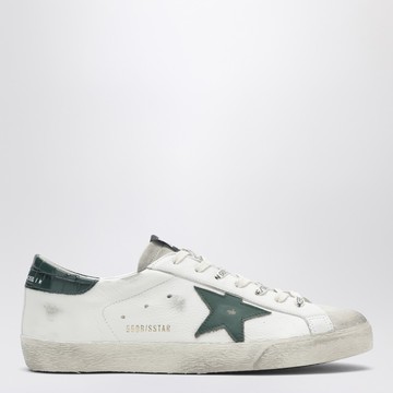Super-Star sneakers in white/green