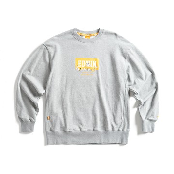 EDWIN｜橘標｜男裝｜摔角手E君摔角招式寬版長袖T恤