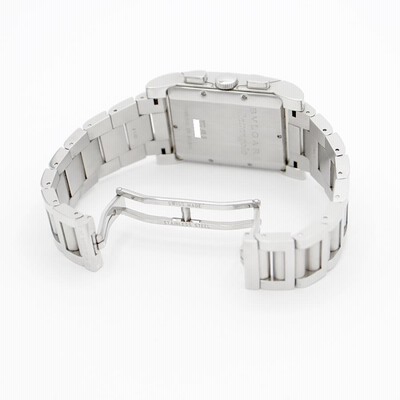 電池交換済み BVLGARI ブルガリ レッタンゴロ クロノグラフ