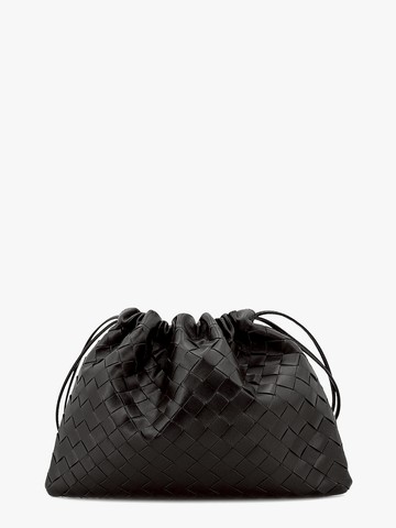Leather clutch with intrecciato motif - BOTTEGA VENETA - gender_Woman