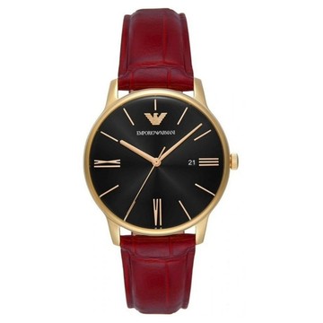 EMPORIO ARMANI 亞曼尼 官方授權 Minimalist系列 復刻簡約指針手錶 男錶AR11673