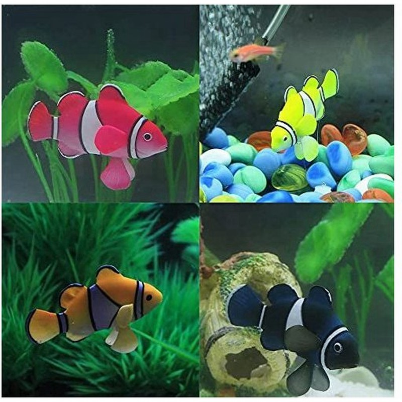 Bestgle人工魚 面白い偽魚 人工浮遊魚 水族館装飾 熱帯魚 観賞魚 人工発光魚 4個入 水槽飾り 安全 無害 シリコン 吸盤付き 通販 Lineポイント最大0 5 Get Lineショッピング