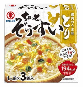 ヒガシマル醤油　ちょっとぞうすい(とり)3P×10個