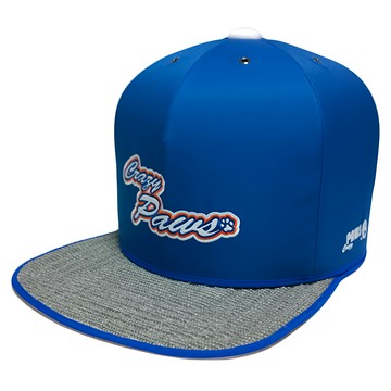 CrazyPAWS 瘋狂爪子 寵物舒適造型多功能球帽窩 劍麻款  L  個性藍  1個