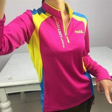 顏值夏季薄款戶外運動短袖速干衣女式修身長袖登山服T恤透氣大