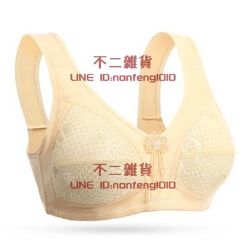媽媽內衣中老年薄款寬帶背心式運動內衣女大碼無鋼圈內衣文胸聚攏胸罩【不二雜貨】