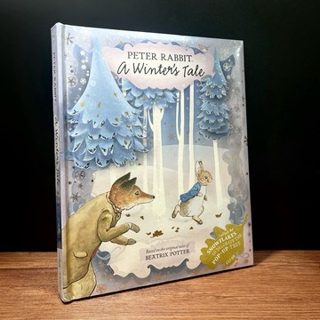 ◤降價出清💥絕版 精裝 立體大繪本 翻翻書《A Winter's Tale (Peter Rabbit)》 原文彼得兔