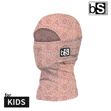 【紅利換購】BlackStrap Kids Hood Balaclava-P 童印花多功能頭套【Springy Mauve/花卉-淺粉】
