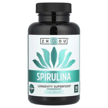 Zhou Nutrition, 螺旋藻，180 片