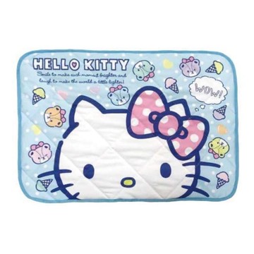 【震撼精品百貨】凱蒂貓 Hello Kitty ~日本三麗鷗SANRIO KITTY涼感枕墊(43X60CM)*13198