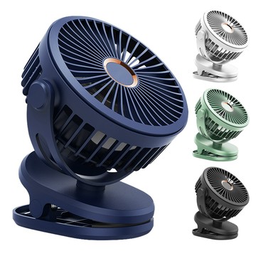 MOIS 多功能充電風扇 USB充電夾扇 桌扇
