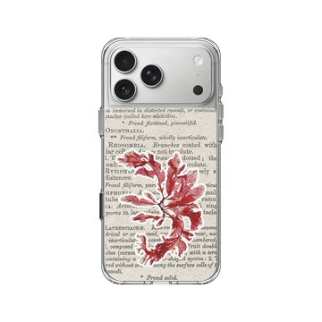 iPhone 17 Pro Max Clear Case（相機按鈕） 透明 - The Seaweed Studio - 海藻標本集