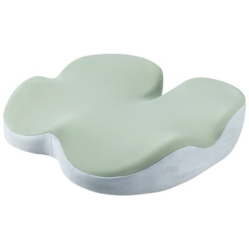 Mini嚴選 慢回彈不塌陷辦公室減壓坐墊 CN0499-DG  43 x 39 x 9cm  淺綠色