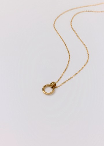 永恆之環・純鋼項鍊